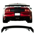 thumbnail image 1 of Ikon Motorsports Rear Trunk Spoiler Compatible With 15-23 Ford Mustang Coupe Gloss Black GT500 CFTP Style, 1 of 8