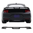 thumbnail image 1 of Ikon Motorsports Rear Trunk Spoiler Compatible with 2024-2026 Ford Mustang, Dark Horse Style Matte Black ABS Plastic Back Lid Spoiler Wing Lip, 1 of 8