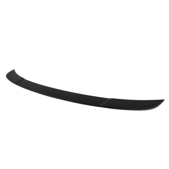Ikon Motorsports Rear Trunk Spoiler Fits 2024-2026 Ford Mustang, Matte Black ABS OE GT Style Tail Lip Wing Deck Boot Lid