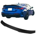 thumbnail image 1 of Ikon Motorsports Rear Trunk Spoiler Wing Lip Added on Bodykit Replacement Compatible With 2021-2024 BMW G22 4 Series Coupe & G82 M4 Coupe PSM Style Dry Carbon Fiber, 1 of 9