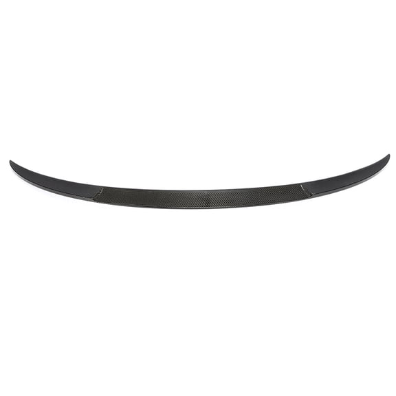 Ikon Motorsports Rear Trunk Spoiler Wing Lip Added on Bodykit Replacement Compatible With 2022-2025 Honda Civic 11th Gen Sedan HPD Style CF - Carbon Fiber