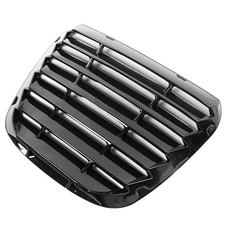 Ikon Motorsports Rear Window Louver Windshield Sun Shade Cover Bodykit Replacement Compatible With 2020-2023 Toyota GR Supra A90 IKON Style PP Polypropylene Gloss Black 2021 2022