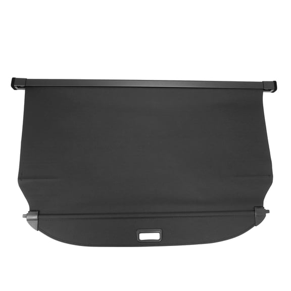 Ikon Motorsports Retractable Cargo Cover Rear Trunk Privacy Security Shield Luggage Shade For 2019-2023 Hyundai Santa Fe Carbon Fiber Texture S2F15-AU