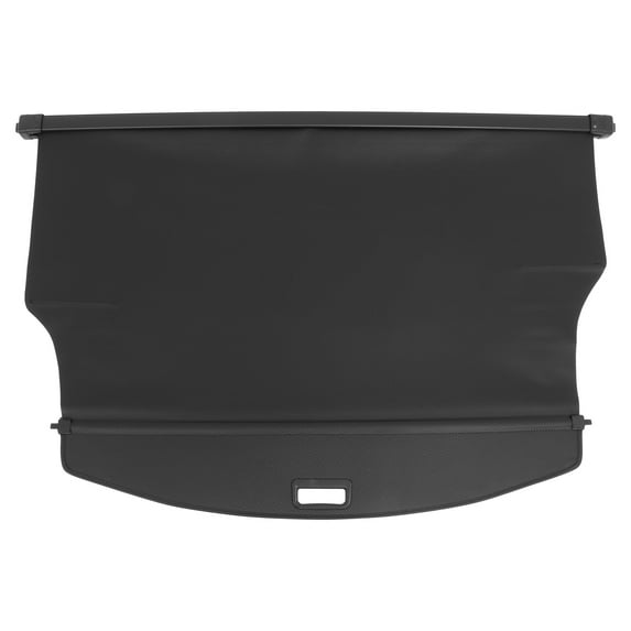 Ikon Motorsports Retractable Rear Trunk Security Cargo Cover Tonneau Luggage Shade Added on Bodykit Replacement Compatible With 2020-2024 Cadillac XT6 Carbon Fiber Print