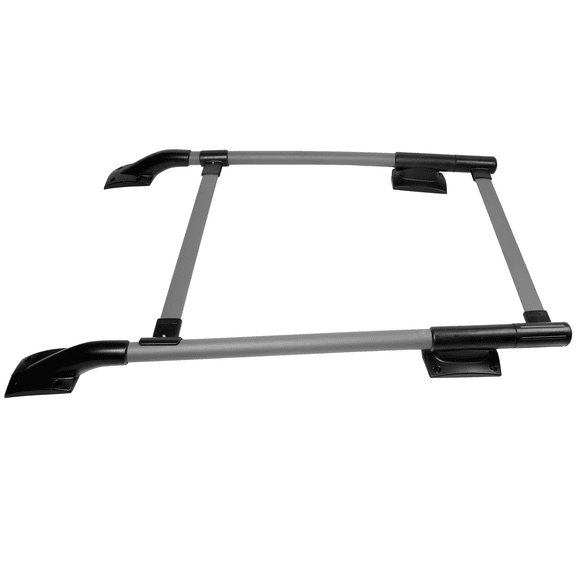 Ikon Motorsports Roof Rack Compatible with 05-22 Nissan Frontier OE Style Black Pair
