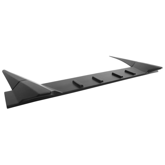 Ikon Motorsports Roof Spoiler Compatible With 2022-2025 Honda Civic 11th Gen 4-Door Sedan Type R Matte Black ABS Plastic Rear Window Visor Spoiler Wing