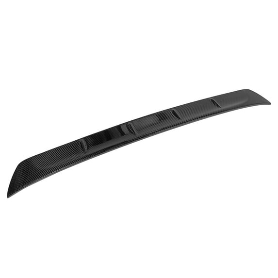 Ikon Motorsports Roof Spoiler Compatible With 2020-2025 Toyota GR Supra J29 & Supra, Rear Top Window Visor Real Carbon Fiber Wing Deflector Trim 1PC