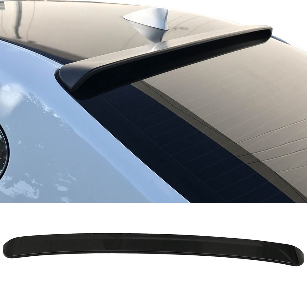 Ikon Motorsports Roof Spoiler Compatible with 13-20 Lexus GS WD Style  Painted Sport Rear Window Wing #212 Obsidian Black