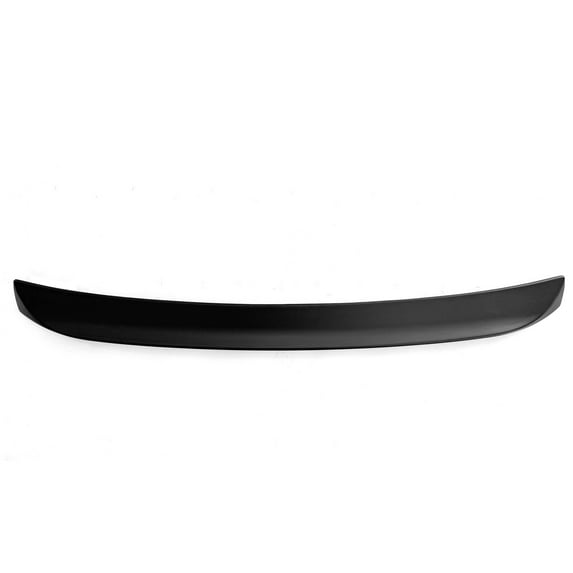Ikon Motorsports Roof Spoiler Compatible with 2010-2015 Chevrolet Camaro Coupe Matte Black Rear Window Visor Deflector Tail Lip Wing ABS Plastic