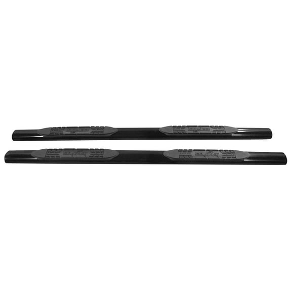 Ikon Motorsports Running Boards Compatible With 2007-2021 Toyota Tundra Extended Cab 4-Door Black Side Step Nerf Bars Added on Bodykit Replacement 1Pair