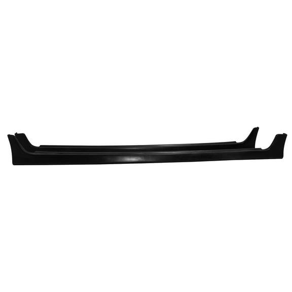 Ikon Motorsports Side Skirts Compatible with 2014-2019 Toyota Corolla Sedan Type S Rocker Panel Extension Bottom Line Black PU 2PCS