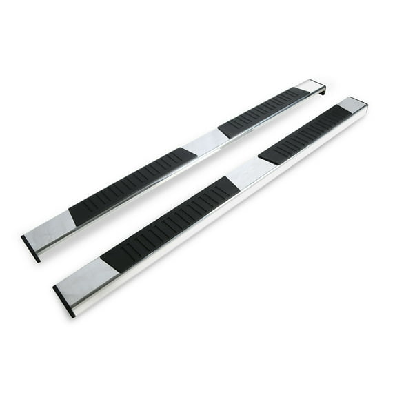 Ikon Motorsports Side Steps Compatible With 19-22 Silverado Sierra 1500 Double Extended Cab 6" Running Boards Side Step Nerf Bars