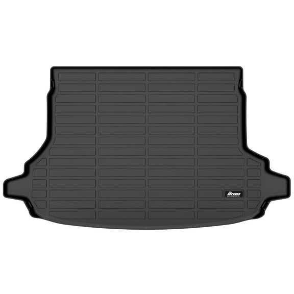 Ikon Motorsports TPE Cargo Trunk Liner Compatible with 2019-2024 Subaru Forester, Custom Fit All Weather Protection Heavy Duty Rear Trunk Tray Cargo Mats Protector, Black