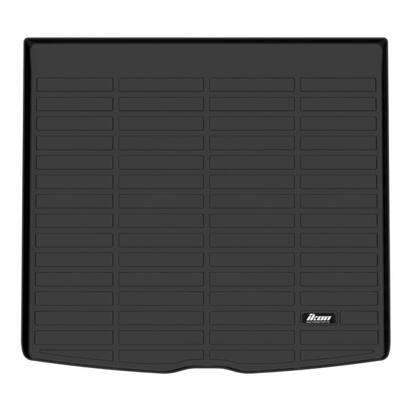 Ikon Motorsports TPE Cargo Trunk Liner Compatible with 2020-2025 Mercedes-Benz W167 V167 GLE-Class SUV, Custom Fit All Weather Protection Heavy Duty Rear Trunk Tray Cargo Mats Protector, Black