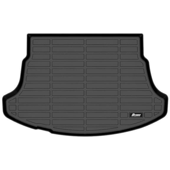 Ikon Motorsports TPE Thermo Plastic Elastomer All Weather Heavy Duty Waterproof Rear Trunk Tray Cargo Liner Mats For 2019-2022 Lexus UX200
