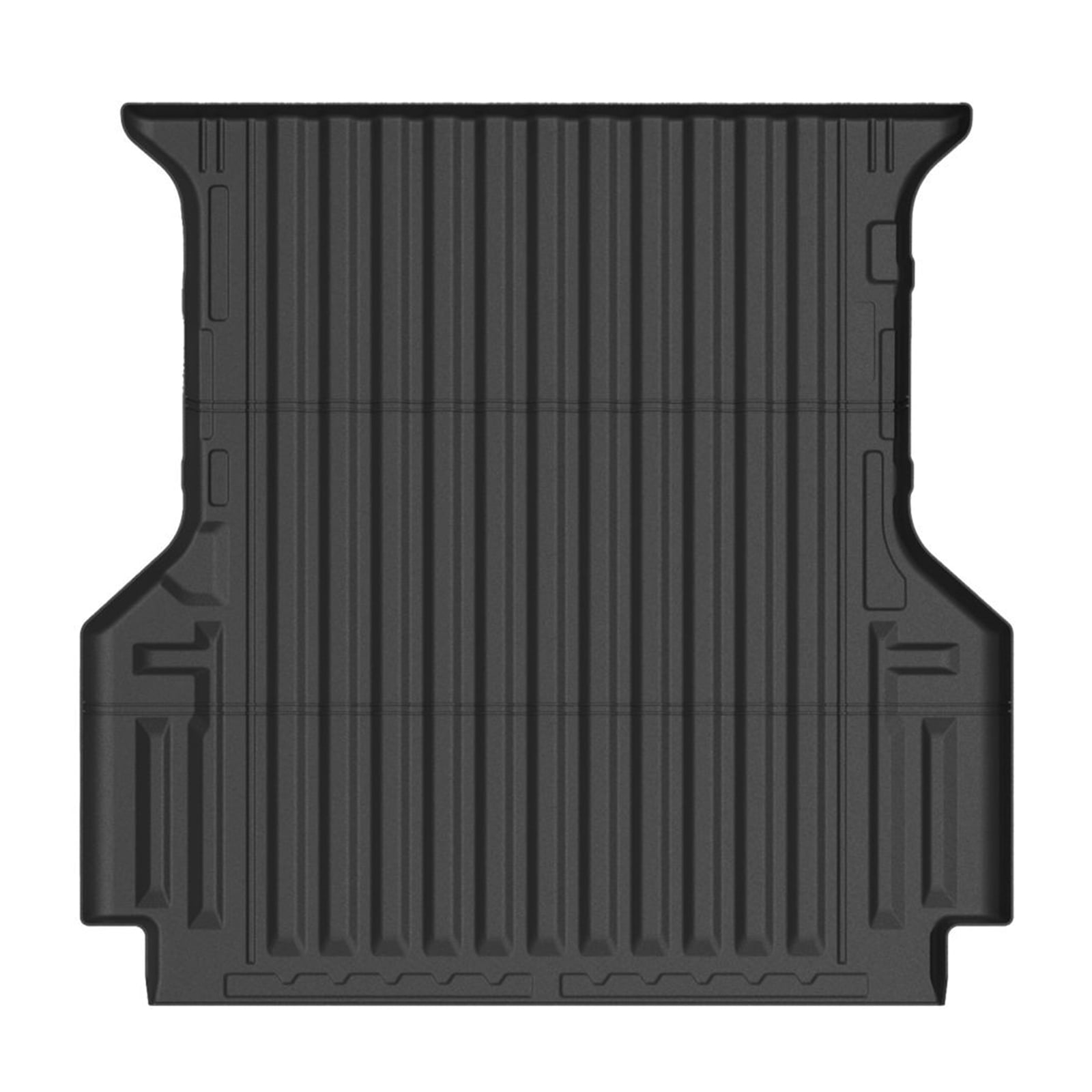 Ikon Motorsports TPE Truck Bed Mat Compatible with 2024 Ford Ranger