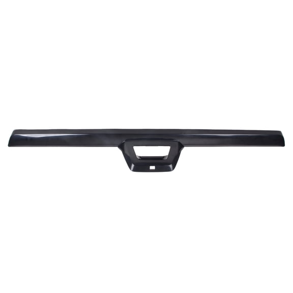 Ikon Motorsports Tailgate Protector Compatible with 2007-2013 Chevrolet Avalanche & Cadillac Escalade EXT PP Matte Black Tailgate Cover Moulding Cap Trim Protector