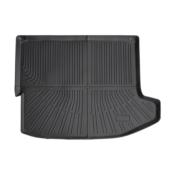 Ikon Motorsports Trunk Mat Compatible With 2024-2026 Chevrolet Trax Black 3D Molded Car Rear Carpets Liner Protection TPE All Weather Boot Tray Cover Protector Pad