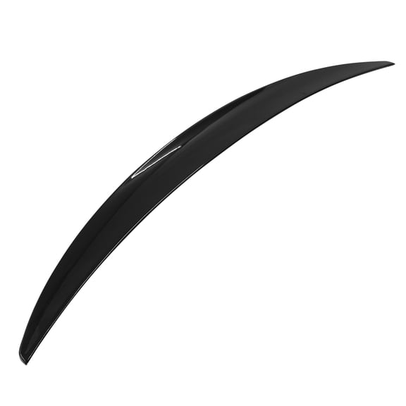 Ikon Motorsports Trunk Spoiler Compatible With 2007-2013 BMW E92 3-Series 2-Door Coupe and M3, Painted #475 Black Sapphire Metallic ABS Performance Style Rear Wing Spoiler