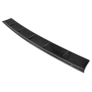 Ikon Motorsports Trunk Spoiler Compatible With 2008-2014 Subaru Impreza WRX STI 4-Door Sedan, STI Style Rear Deck Lid Real Carbon Fiber Tail Boot Cover Trim