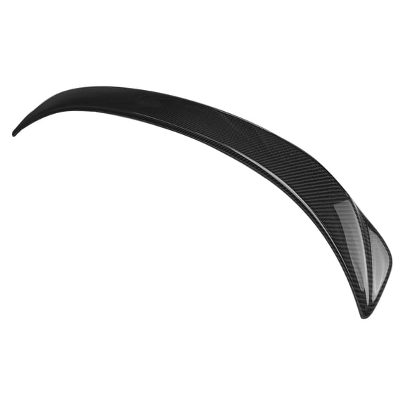 Ikon Motorsports Trunk Spoiler Compatible With 2014-2020 Lexus IS200t/IS250/IS300/IS350 Sedan 4-Door, F Style Rear Boot Deck Lid Wing Real Carbon Fiber Tail Trim Lip 1PC