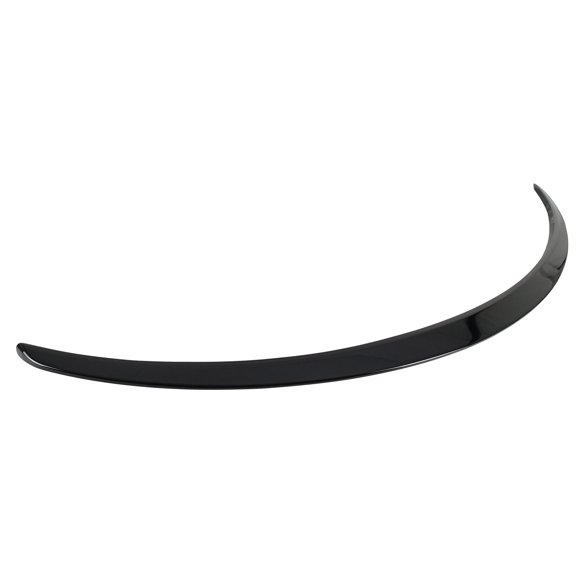 Ikon Motorsports Trunk Spoiler Compatible With 2020-2025 Tesla Model Y, Painted #PBSB Eclipse Black Factory Style ABS Plastic Rear Deck Lid Tail Trim Lip Wing