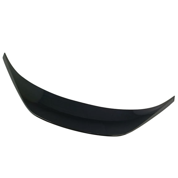 Ikon Motorsports Trunk Spoiler Compatible With 2022-2025 Subaru BRZ & Toyota GR86, Gloss Black ABS Plastic TRD Style Rear Duckbill Spoiler Wing Tail Trim Lip