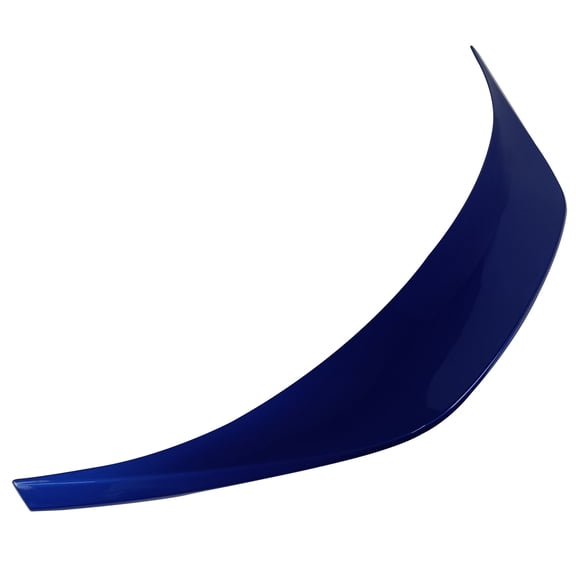 Ikon Motorsports Trunk Spoiler Compatible With 2022-2025 Subaru BRZ Toyota GR86, Painted #K7X Wr Blue Pearl/World Rally Blue ABS Plastic TRD Style Rear Spoiler Wing Trunk Lip
