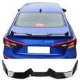 thumbnail image 1 of Ikon Motorsports Trunk Spoiler Fits 2022-2026 Honda Civic Sedan 4-Door, Seagull Style Gloss Black ABS Plastic Rear Tail Trunk Wing Spoiler Lip, 1 of 8