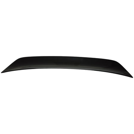 Ikon Motorsports Trunk Spoiler Compatible With 2011-2016 Scion TC Painted #202 Black ABS Plastic RS Style Rear Spoiler Wing