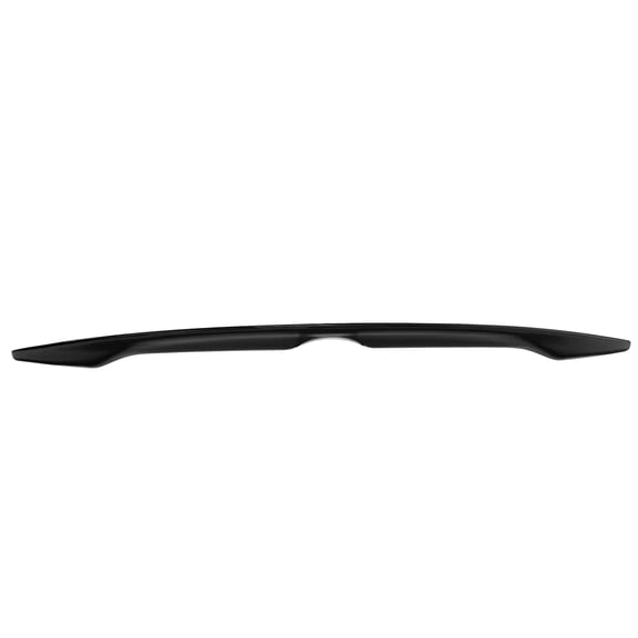 Ikon Motorsports Trunk Spoiler Compatible With 2014-2024 Infiniti Q50 ABS Plastic Gloss Black OE Style High Kick Duckbill Rear Trunk Lid Spoiler