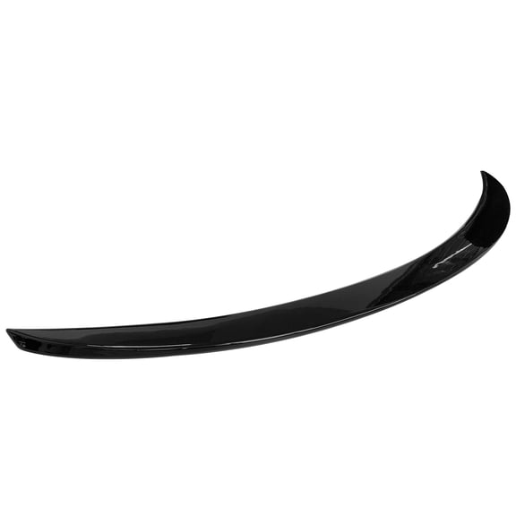 Ikon Motorsports Trunk Spoiler Compatible With 2017-2022 Infiniti Q60 ABS Plastic Gloss Black X Style High Kick Duckbill Rear Trunk Lid Spoiler