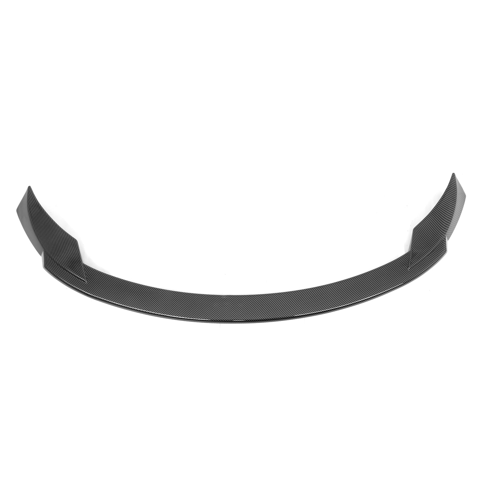 Ikon Motorsports Trunk Spoiler for 2020-2025 Tesla Model Y Sport Style Carbon Fiber Print Blow Molding ABS Rear Tail Lip Wing Deck Lid