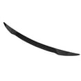 thumbnail image 1 of Ikon Motorsports Trunk Spoiler Compatible With 2021-2024 Kia K5 ABS Plastic V Style Rear Wing Lip Added on Bodykit Replacement - Carbon Fiber Print, 1 of 8