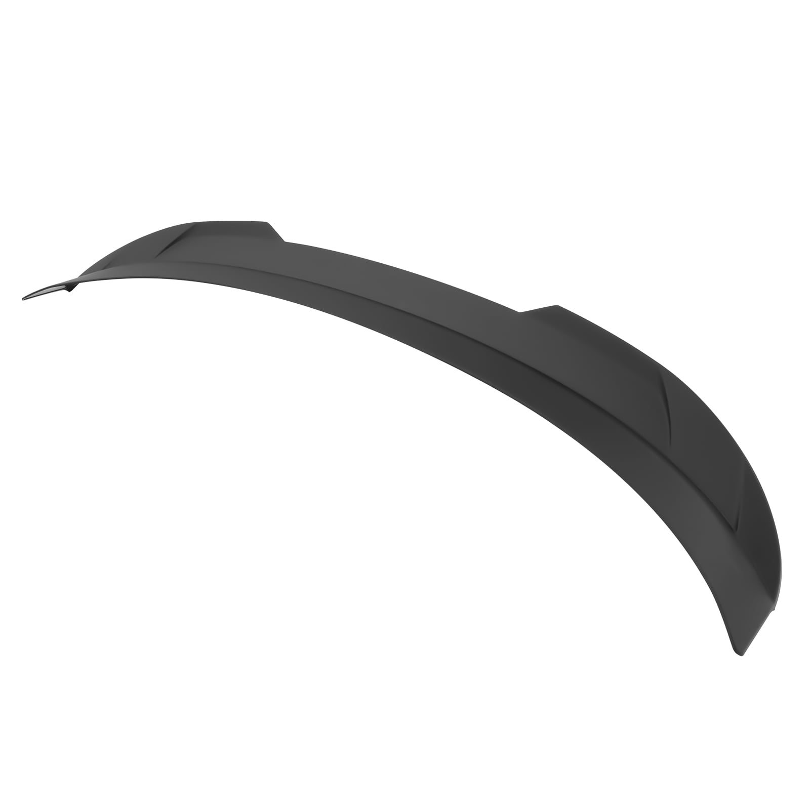 IKON MOTORSPORTS Trunk Spoiler For 2006-2011 Honda Civic Coupe – Unpainted ABS With LED 3rd Brake Light - View #4