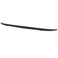 thumbnail image 1 of Ikon Motorsports Trunk Spoiler Compatible with 11-16 BMW 5-Series F10 High Kick Rear Trunk Spoiler Wing Tail Lip Painted #A90 Dark Graphite Metallic, 1 of 5