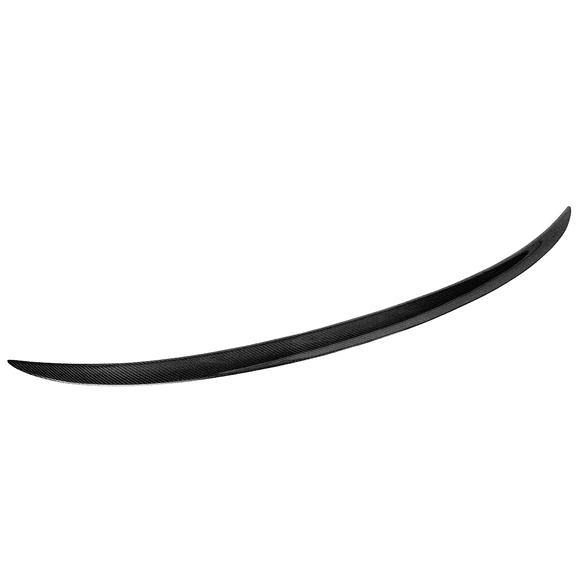 Ikon Motorsports Trunk Spoiler Compatible with 19-23 BMW 3-Series G20 M Style Rear Wing Carbon Fiber 2019 2020