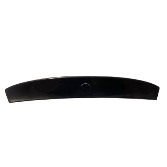 Ikon Motorsports Trunk Spoiler Compatible with 1999-2006 BMW E46 3-Series Coupe 2-Door CSL Style Unpainted Black PU Polyurethane Plastic Rear Trunk Lid Spoiler Wing Lip