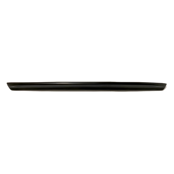 Ikon Motorsports Trunk Spoiler Compatible with2002-2007 Mitsubishi Lancer EVO Sedan 4-DoorMDP Style Unpainted Black PU Polyurethane PlasticRear Trunk Lid Spoiler Wing Lip