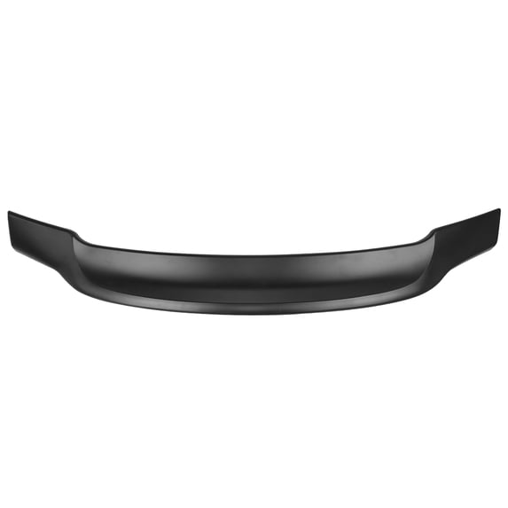 Ikon Motorsports Trunk Spoiler Compatible with 2015-2021 Subaru WRX & WRX STI, PSM Style Unpainted Black ABS Plastic Rear Trunk Lid Spoiler Wing Lip