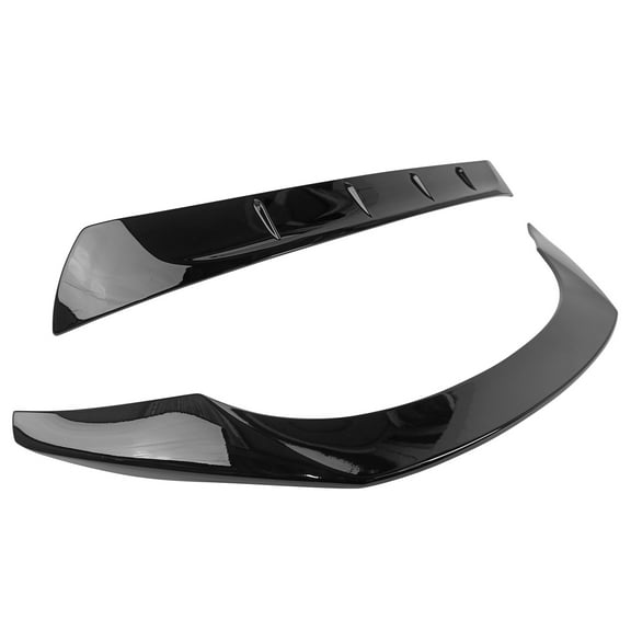 Ikon Motorsports Trunk Spoiler & Roof Lip Compatible With 2020-2025 Toyota GR Supra J29 & Supra MK5 Painted #202 Black ABS TRD Style Rear Spoiler & Rear Window Visor Spoiler