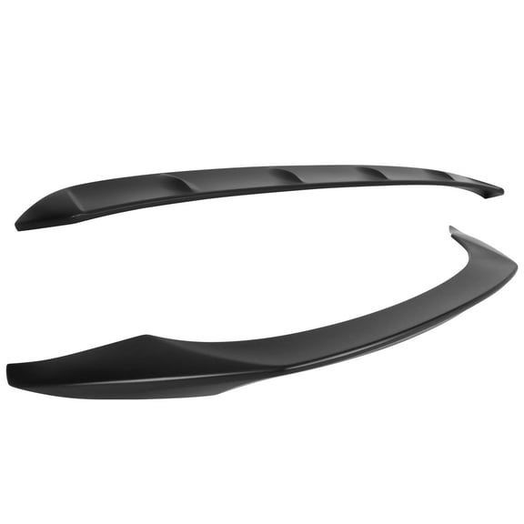 Ikon Motorsports Trunk Spoiler & Roof Lip Compatible With 2020-2025 Toyota GR Supra J29 & Supra MK5 Painted Matte Black ABS TRD Style Rear Spoiler & V2 Style Rear Window Visor Spoiler