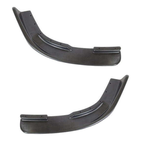 Ikon Motorsports Universal Compatible with Type 6 Quicklip Front Bumper Lip Splitter 2PC