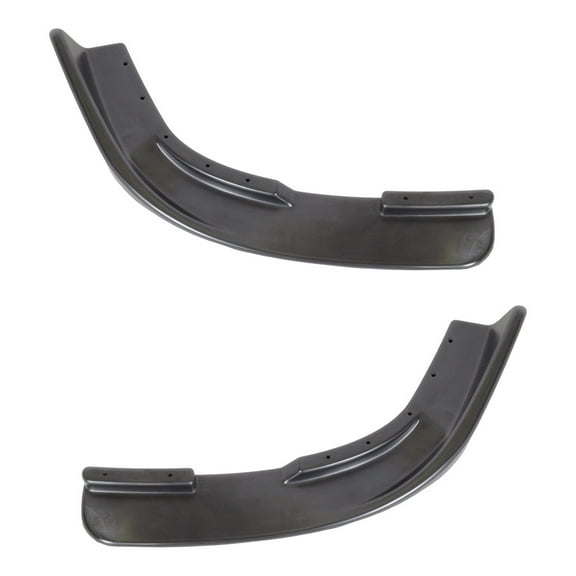 Ikon Motorsports Universal Compatible with Type 6 Quicklip Front Bumper Lip Splitter 2PC