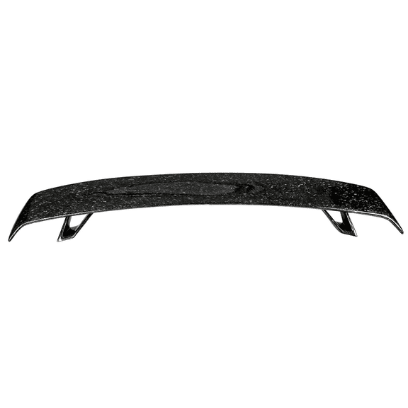 Ikon Motorsports Universal Compatible withment Rear Trunk Spoiler Wing Compatible withged Carbon Fiber CF