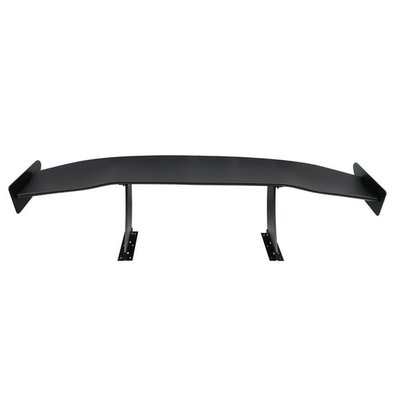 Ikon Motorsports Universal Fit Trunk Spoiler,V1 57'' Spoiler Blade V1 Brackets
V4A Legs Side Plates Unpainted ABS + AluminumRear Trunk Lid Spoiler Wing Lip for Most Coupe Sedan Hatchback Wagon