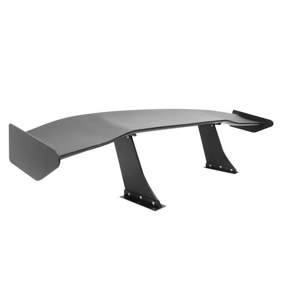 Ikon Motorsports Universal Fit Trunk Spoiler,V1 57'' Spoiler Blade V1 Brackets
V4C Legs V4A Side Plates Unpainted ABS + AluminumRear Trunk Lid Spoiler Wing Lip for Most Coupe Sedan Hatchback Wagon