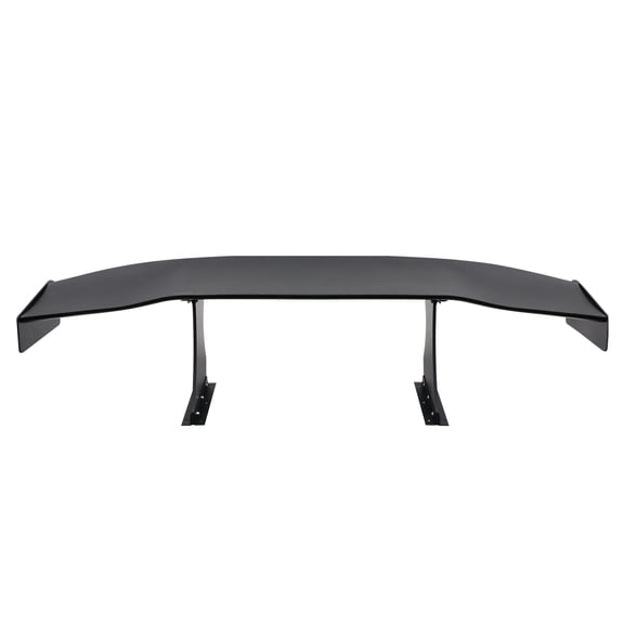 Ikon Motorsports Universal Fit Trunk Spoiler, V1 65'' Spoiler Blade V1 Brackets
V4B Legs V4C Side Plates Unpainted ABS + Aluminum Rear Trunk Lid Spoiler Wing Lip for Most Coupe Sedan Hatchback Wagon