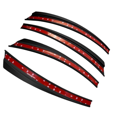 Ikon Motorsports Wheel Fender Flare Flaps Splash Compatible With 2020-2024 Tesla Model Y Matte Black ABS Mud Flaps Front & Rear Splash Guards Fender Kit Protection Bodykits 4PCS