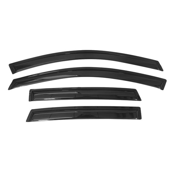 Ikon Motorsports Window Visor Fit 12-16 Honda CRV Acrylic 4Pc Outside Mount